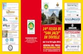 rosso IMPIANTI ELETTRICI · 2016. 7. 8. · 14ª FESTA DI SAN JACU IN TAVIELE dal 15 al 25 luglio 2016 specialità culinarie: CJARSONS • ORATA al CARTOCCIO FRICO FRIABILE DI FORMAGGIO