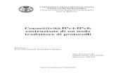 Connettività IPv4-IPv6: costruzione di un nodo traduttore ...netlab-mn.unipv.it/thesis/BSc/Goldoni_Thesis.pdfUna rete di telecomunicazioni è definibile come un insieme di nodi, canali