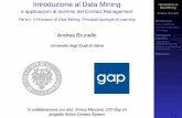 Introduzione al Data Miningdatasciencelab.dimi.uniud.it/images/teaching/data_mining/data_mini… · Data Mining Andrea Brunello Introduzione Cos’è il Data Mining Il processo di