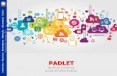 PADLET - itesgiovannicalo.edu.it · PADLET Padlet è una Web App intuitiva che consente di creare e condividere bacheche multimediali online, cioè vere e proprie «pareti» o «tele