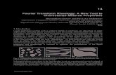 Fourier Transform Rheology: A New Tool to Characterize ......Fourier Transform Rheology: A New Tool to Characterize Material Properties 289 The Palierne model is widely used to extrac