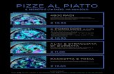 New 01 Pizze al Piatto - 480Gradi · 2019. 6. 7. · PIZZE AL PIATTO Provola Affumicata, Friarielli Napoletani conditi con Aglio, Olio e Peperoncino, Pomodorino Datterino, Salsiccia