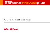 McAfee Personal Firewall Plusdownload.mcafee.com/products/manuals/it/MPF_UserGuide_2006.pdf · Scheda di avvio rapido iv McAfee® Personal Firewall Plus Per ulteriori informazioni