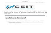 Codice Etico...2020/03/06  · CODICE ETICO Rev. 5 del 6.03.2020 Modello di Organizzazione, Gestione e Controllo ex D.Lgs.231/01 adeguato all’adozione del Sistema di Gestione di