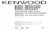 KDC-W6534U KDC-W5534U KDC-W534U - KENWOODmanual.kenwood.com/files/B64-3348-00_00.pdf · Italiano | 5 Sul controllo del sintonizzatore DAB Fate riferimento al gruppo A nel Manuale