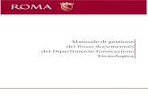 Manuale di gestione dei flussi documentali del ...€¦ · 3.7 Copia del documento informatico e analogico 19 3.8 Copia informatica di documento amministrativo analogico 19 3.9 Copia