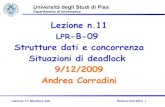 Lezione n.11 LPR-B-09didawiki.cli.di.unipi.it/lib/exe/fetch.php/lpr-b/lpr-b... · 2010. 4. 26. · Lezione 11: Strutture dati Andrea Corradini 3 Tabelle hash: la classe HashTable