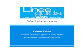 Vademecum - Istat · Vademecum – Open Data 11 Proprio in relazione ai più recenti interventi legislativi, si rende necessario illustrare i concetti base dell’Open Data, approfondendo