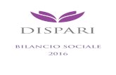 DISP Bilancio sociale 2016 - Consorzio Cascina Bilancio Sociale 2016 2 DISPARI - SOCIETA' COOPERATIVA