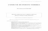 COMUNE DI PORTO TORRES · esterni al personale dipendente e dirigente del Comune di Porto Torres ) - Deliberazione G.C.n. 12 del 28.01.2014 (articolo 42) - Deliberazione G.C. n. 94