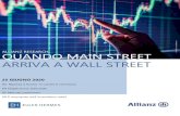 QUANDO MAIN STREET ARRIVA A WALL STREET · 2020. 7. 1. · Il rally del mercato azionario statunitense dal 23 marzo scorso ha sorpreso e messo in cattiva luce più di un investitore
