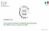 AGENZIA ICE Focus mercati asiatici e politiche di promozione … · 2020. 1. 17. · Focus mercati asiatici e politiche di promozione BUY WINE, Firenze 14 gennaio 2020 . ... • ESTREMA