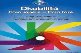 Disabilità Cosa sapere Cosa fare...AGGIORNAMENTO GENNAIO 2015 6 Iter per il riconoscimento dello stato d’invalidità Con l’articolo 20 del decreto legge 1 luglio 2009, n. 78,