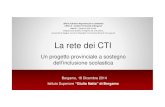 La rete dei CTI · La rete dei CTI Ufficio Scolastico Regionale per la Lombardia Ufficio X – Ambito Territoriale di Bergamo Area D –Supporto alle scuole Integrazione disabili,