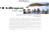 New The right move - inlingua Genova · 2019. 3. 21. · Nuovo: Flex-e-book Una app interattiva invece di un libro! Costruiamo insieme il programma a partire dalla immensa biblioteca