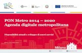 PON Metro 2014 2020 Agenda digitale metropolitana · 31 PON Metro 2014-2020 Novembre 2017 Il fascicolo ha suscitato pure molto interesse negli incontri. Viene inserito nell’elencocome