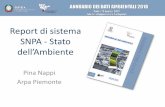 Report di sistema SNPA - Stato dell’Ambiente...Analisi di radioattività naturale in campioni di sedimenti fluviali della regione (Arpa Calabria) F F S S Rifiuti Approccio sistemico