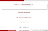 LOGICA MATEMATICAdidattica.cs.unicam.it/lib/exe/fetch.php?media=didattica:... · 2020. 9. 17. · LOGICA MATEMATICA SoniaL’Innocente Corso di Laurea L31, Informatica e Tecnologie