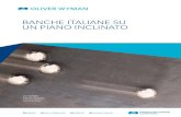 Banche Italiane Su Un Piano Inclinato - Oliver Wyman · report F=ma – La formula del successo per le banche in Italia (2018), siamo convinti che la massa critica del sistema bancario