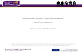 Manuale per giovani imprenditori sociali · Social SME Academy Impresa con impatto sociale ... 2.4 Modello di Business ... [ uno dei risultati (Prodotto 2) generati dal progetto europeo