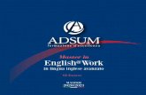 Master in English@Work - Adsum.it · Introduzione ADSUM nasce come associazione nel 2001, con la formazione nel cuore ed il chiaro intento di favorire la crescita e lo sviluppo delle