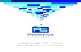 IDEAZIONE DEL LOGO PEDERIVA STUDIO 2016...Per la realizzazione del logo Pederiva Studio, si è voluto ricercare quegli elementi riguardanti la progettazione visiva, in particolare