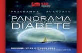 PROG RAMMA AVANZATO PANORAMA - SID Italia...Accanto all’evento specificamente dedicato ai diabetologi che ne costituisce la spina dorsale, infatti, il contenitore Panorama Diabete