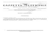 REPUBBLICA ITALIANA Anno 74°- Numero 36 GAZZETTA ...Avviso pubblico per la manifestazione di interesse alla concessione da parte della Regione siciliana di un sostegno economico sotto