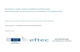 eftec STRATUS - European Commission · valutazione dei danni a norma della direttiva, corredate di informazioni e dati tecnici supplementari, studi di casi e un'esercitazione pratica