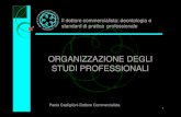 ORGANIZZAZIONE DEGLI STUDI PROFESSIONALImy.liuc.it/MatSup/2015/A86043/slides_org_studio 2015.pdf · Studio professionale individuale Studio professionale associato ... Organizzazione