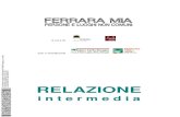 Relazione intermedia FeMia2 - Osservatorio Partecipazione · 2016. 6. 22. · Titolo del progetto: Ferrara mia, persone e luoghi non comuni Soggetto richiedente: Comune di Ferrara