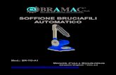 SOFFIONE BRUCIAFILI AUTOMATICO - Bramac · 2019. 5. 20. · stivarlo e posizionarlo in modo idoneo, trasportare il prodotto stesso a destinazione e ... eliminando in modo sicuro e