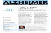 ALZHEIMERalzheimer.it/notiz46.pdf · 2013. 12. 5. · Mese Mondiale Alzheimer 7 Dossier: 20 anni di attività 11 La Federazione Alzheimer Italia sostiene giovani laureati 12 Notizie