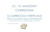 I.C. “A. MANZONI” CORRIDONIA IL CURRICOLO VERTICALE...me curricolo verticale per competenze di base (tabella n.1) e chiave europee (tabel-la n. 2) da perseguire nei tre ordini