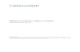 Relazione e bilancio di Banco di Napoli dell’esercizio 2014€¦ · dell’esercizio 2014 Banco di Napoli S.p.A. Sede sociale: Via Toledo, 177 80132 Napoli Capitale Sociale Euro