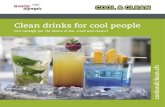 Clean drinks for cool peoplee4ed21eb-5ffd-4fa5-848f-a6eb… · Clean drinks for cool people con consigli per chi lavora al bar «cool and clean»! coolandclean.ch