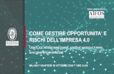 RISCHI DELL’IMPRESA · Paolo Gentile, sociologo del lavoro e dell'organizzazione, ergonomo ed RSPP. ... dall'altro si richiede un uso sociale delle innovazioni tecnologiche che