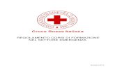 REGOLAMENTO CORSI DI FORMAZIONE NEL SETTORE … · AREA III: Prepariamo le comunità e diamo risposta ad emergenze e disastri Regolamento corsi di formazione ne l Settore Emergenza