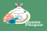 Buona Pasqua · 2020. 4. 11. · Pasqua. ITALIA FIGC Sezione Parma "Ferruccio Bellè" Title: PASQUA 2020 Author: Akash Subject: cute easter bunny peeping out background design Created