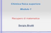 Modulo 1 - Università degli Studi della Basilicata · Numeri complessi Un numero complesso è una espressione matematica costituita da 3 elementi (2 numeri reali a,b e l’unità