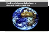 Struttura ed evoluzione della terra - scienze & mate · 2017. 11. 16. · La struttura interna della Terra … in evidenza le profondità e le densità dei diversi strati Schematizzazione
