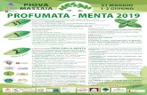 MOJITO PARTY! · 2019. 5. 6. · ore 8.30) Dimostrazione di TREE CLIMBING e incon-tro sulla gestione degli alberi, a cura di Fabrizio Scaglia OLISTICAMENTA: laboratori di creatività