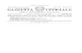 Anno Num GAZZETTA - Ministero Salute · SERIE GENERALE Spedl-. abb post 45% - art 2, comma 20/b Anno 148' - Num GAZZETTA Legge 23-12-1996, n 662 - F~lrale dr Roma DELLA REPUBBLICA