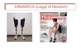 DINAMICA (Leggi di Newton) - Corso di Laurea in ...infermieristica.polodidatticopanico.com/.../2016/04/MC-05-dinamica_v2.… · Altro Esempio di applicazione della seconda legge della