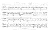 Sonata No. 14, 'Moonlight' - Internet Archivearchive.org/download/Cantorion_sheet_music_collection_4/36a97a9e… · 23 188 5 decresc. Adagio 2 191 1 4 Tempo I 2 p 3 5 1 2 1 2 1 193