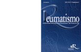 IT ISSN 0048-7449 2019 • Vol. 71 • Supplemento 1 ...€¦ · Giornale ufficiale della Società Italiana di Reumatologia - SIR • Fondato nel 1949 IT ISSN 0048-7449. REUMATISMO
