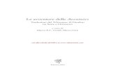 Le avventure delle Aventures - Edizioni ETSedizioniets.com/Priv_File_Libro/3470.pdf · del palinsesto da cui derivano, traggono le loro condizioni di possibilità dalla polifonia