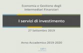 I servizi di investimento - University Carlo Cattaneomy.liuc.it/MatSup/2019/A85334/2 - I servizi di investimento.pdf · Nelle negoziazioni per conto proprio, l’intermediarioguadagna