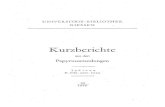Kurzberichte - geb.uni-giessen.degeb.uni-giessen.de/geb/volltexte/2004/1758/pdf/Kurzberichte-35.pdf · Bibliotheca Papyrologico-Antiquaria, diretta da Orsolina Montevecchi. Milano