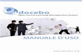 Documentazione€¦ · La suite Docebo è un progetto open source completamente gratuito che mette a disposizione una suite per l'e-learning e per la creazione di portali web; 2.